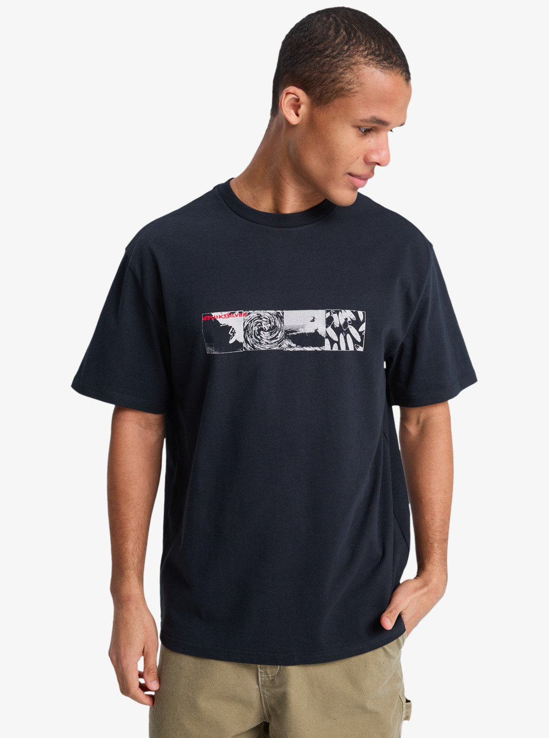 Quiksilver Mercury Vortex T-shirt - Zwart