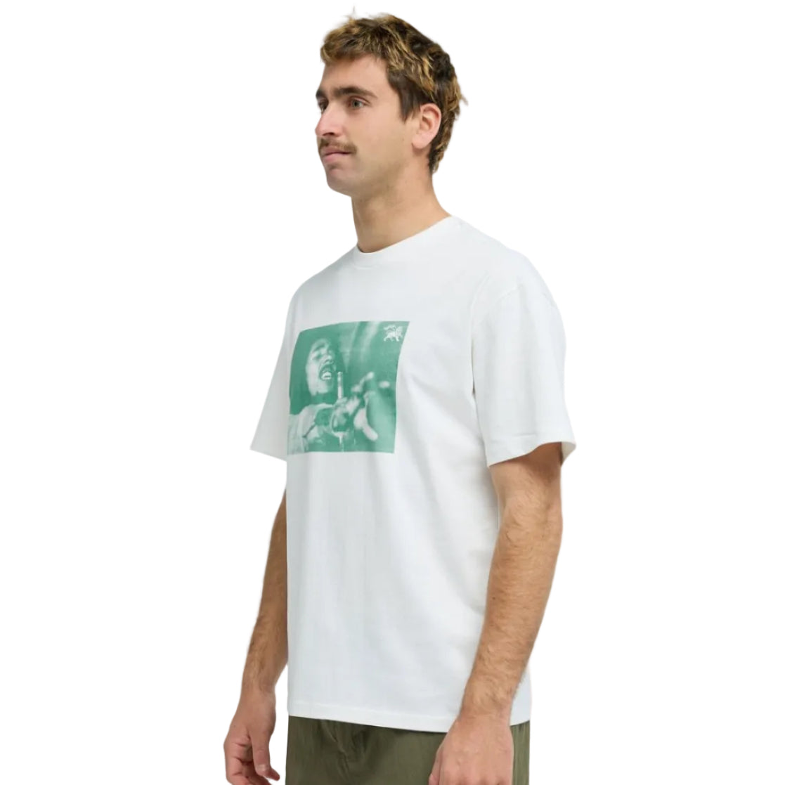 Quiksilver X Bob Marley Redemption T-Shirt - White
