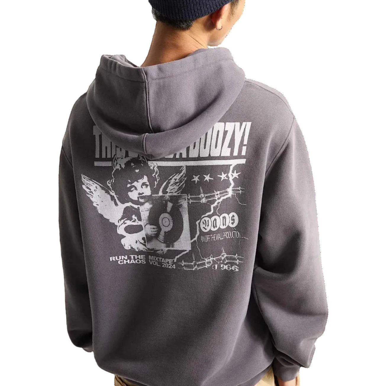 Vans Earthbound Loose Hoodie - Asphalt