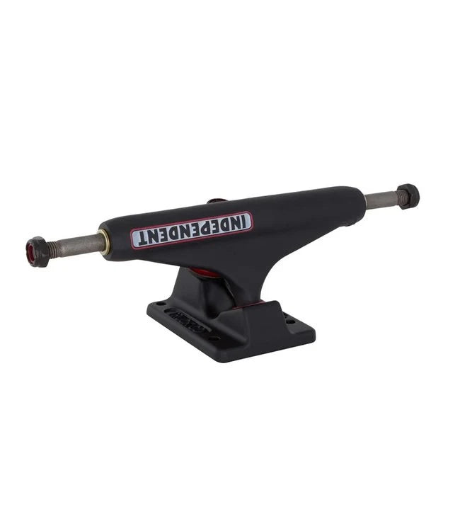 Independent Stage 11 Bar Flat Black Skateboard Trucks (Set of 2)