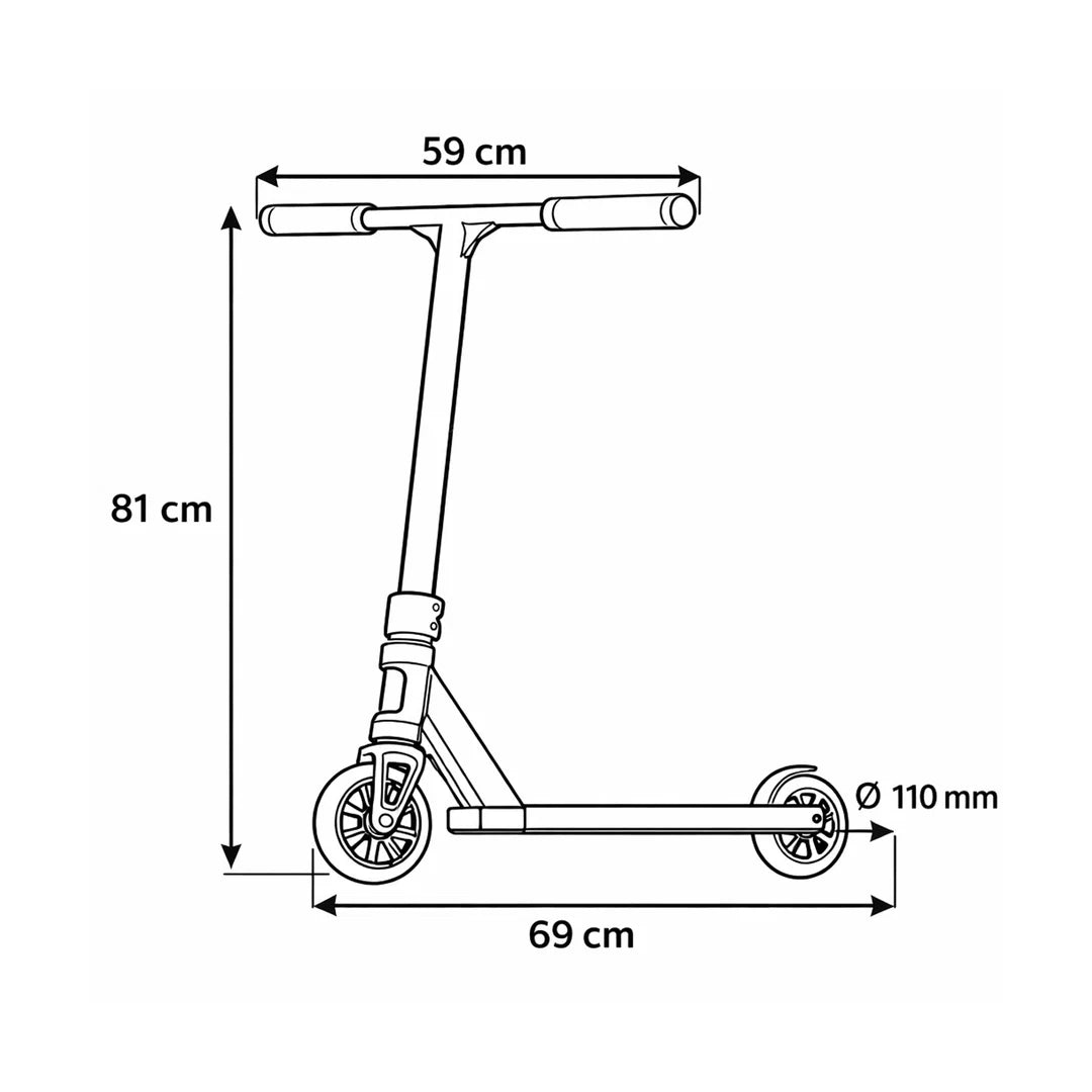 MGP MG6 Kinetic Gold Stunt Scooter