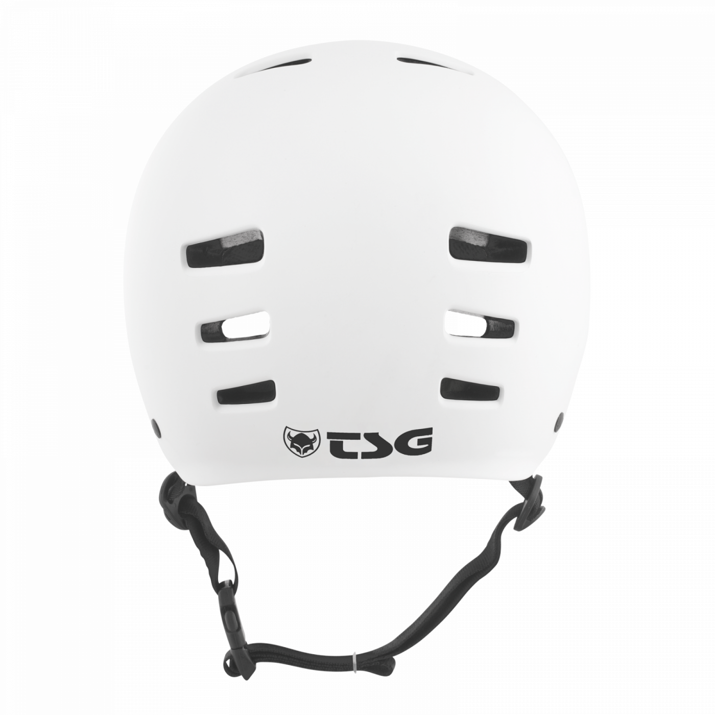 TSG Evolution helm in effen kleur - satijnwit