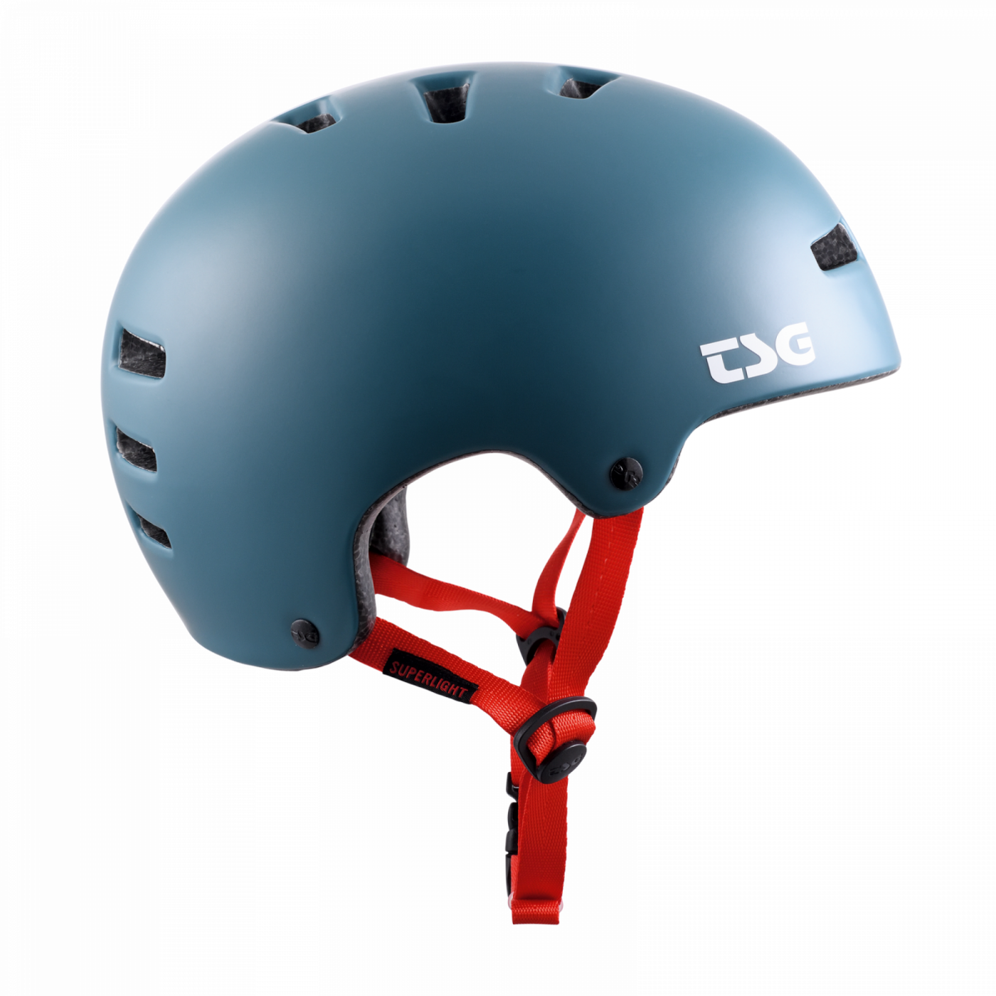 TSG SUperlight Solid Color Helmet - Satin Dark Shadow