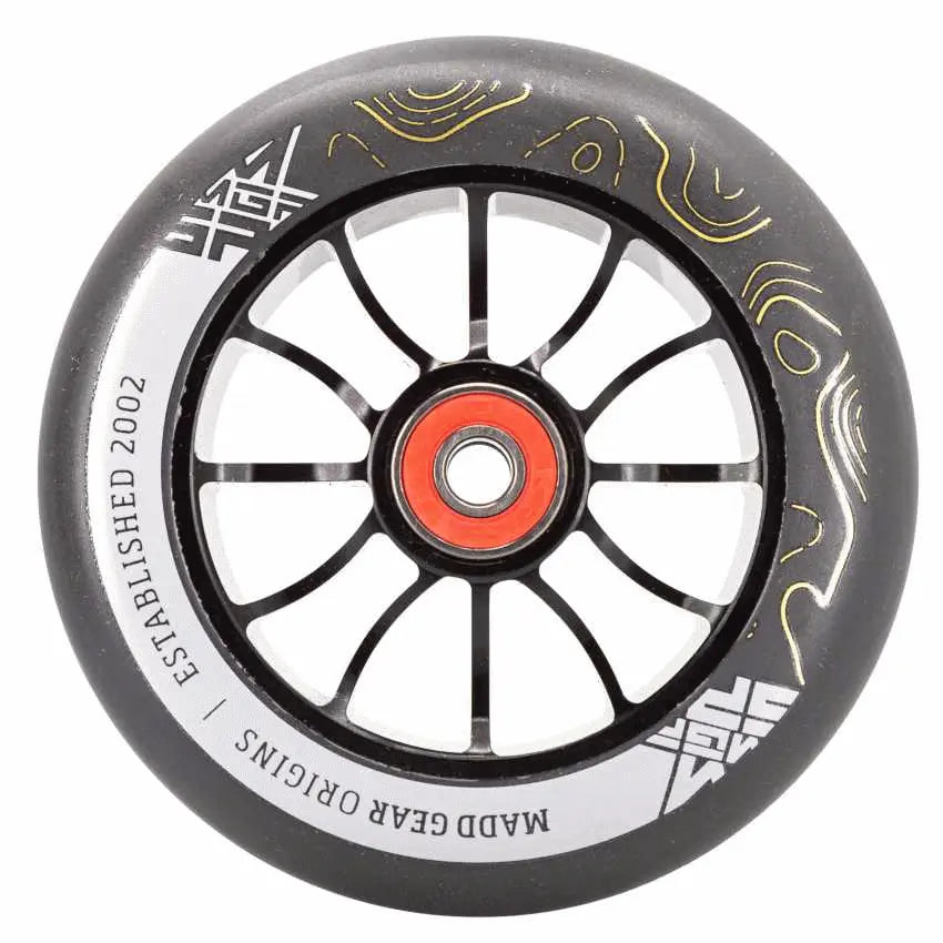Roue de trottinette freestyle Force Wheeln 110 mm - Gris foncé