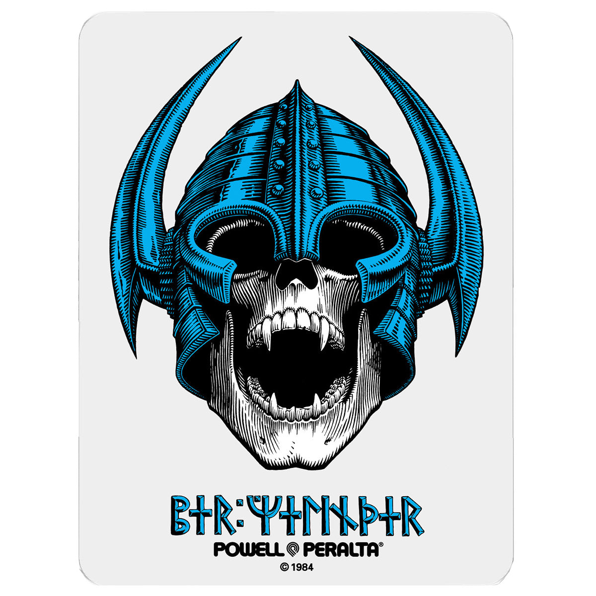 Powell Peralta Per Welinder Nordic Skull Sticker 6"