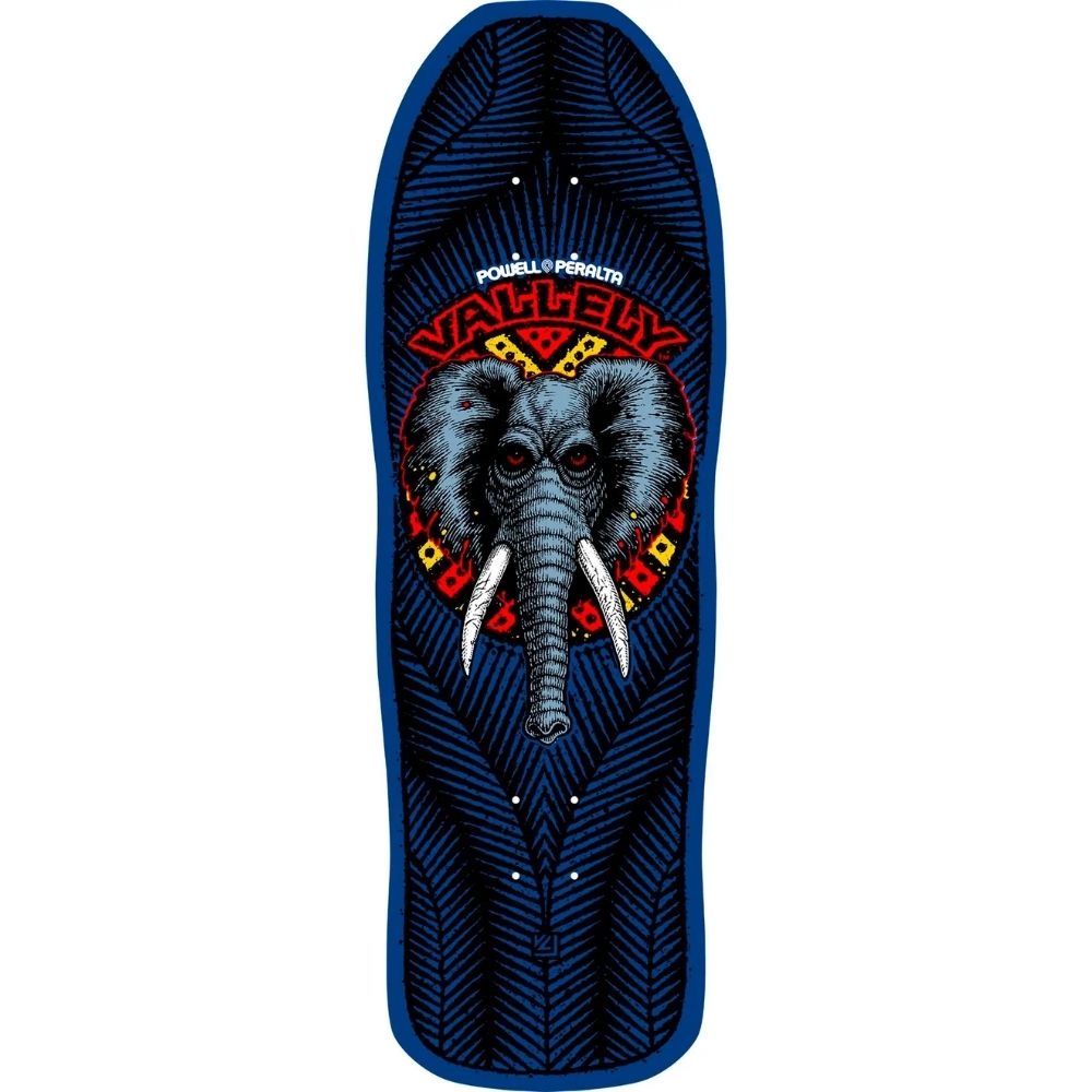 Powell Peralta OG Vallely Elephant Navy 10.0" Reissue Deck
