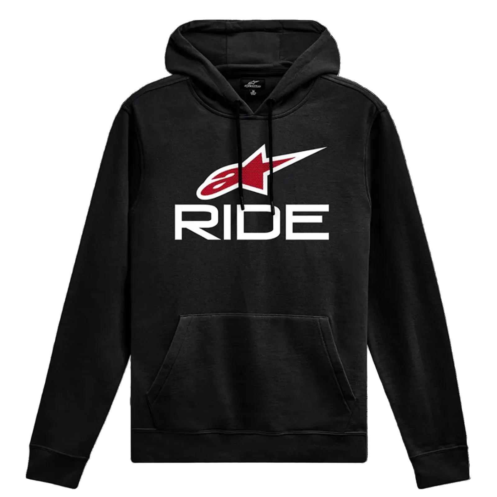 Ride Hoodie V3 - Black/White/Red