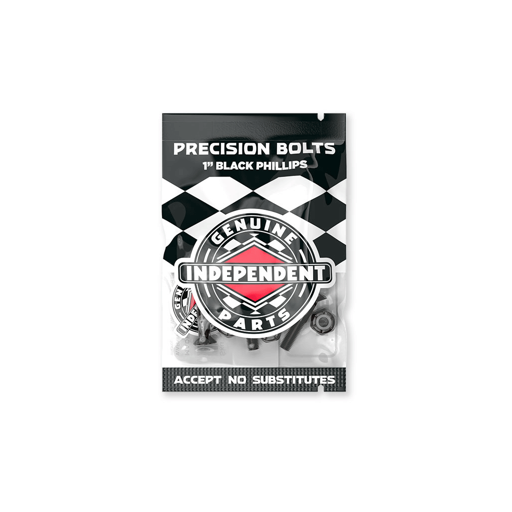 Independent Hardware Precision Bolts 1" Phillips - Black