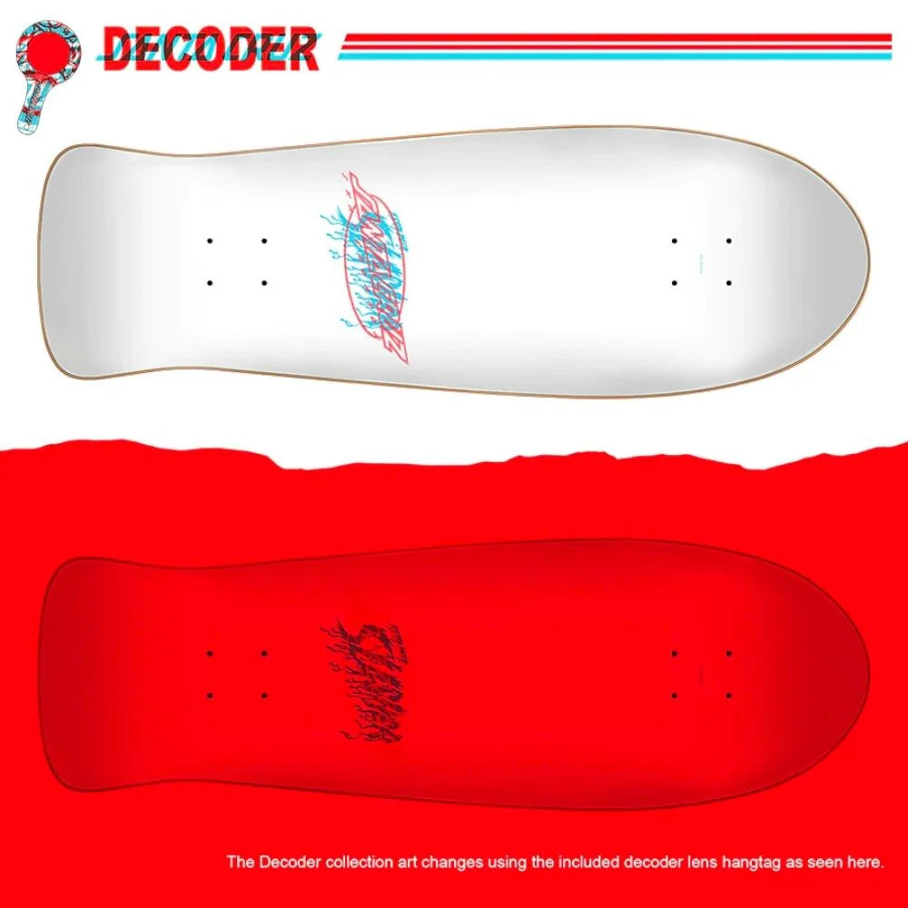 Réédition du deck Santa Cruz Meek Slasher Decoder 10,1"