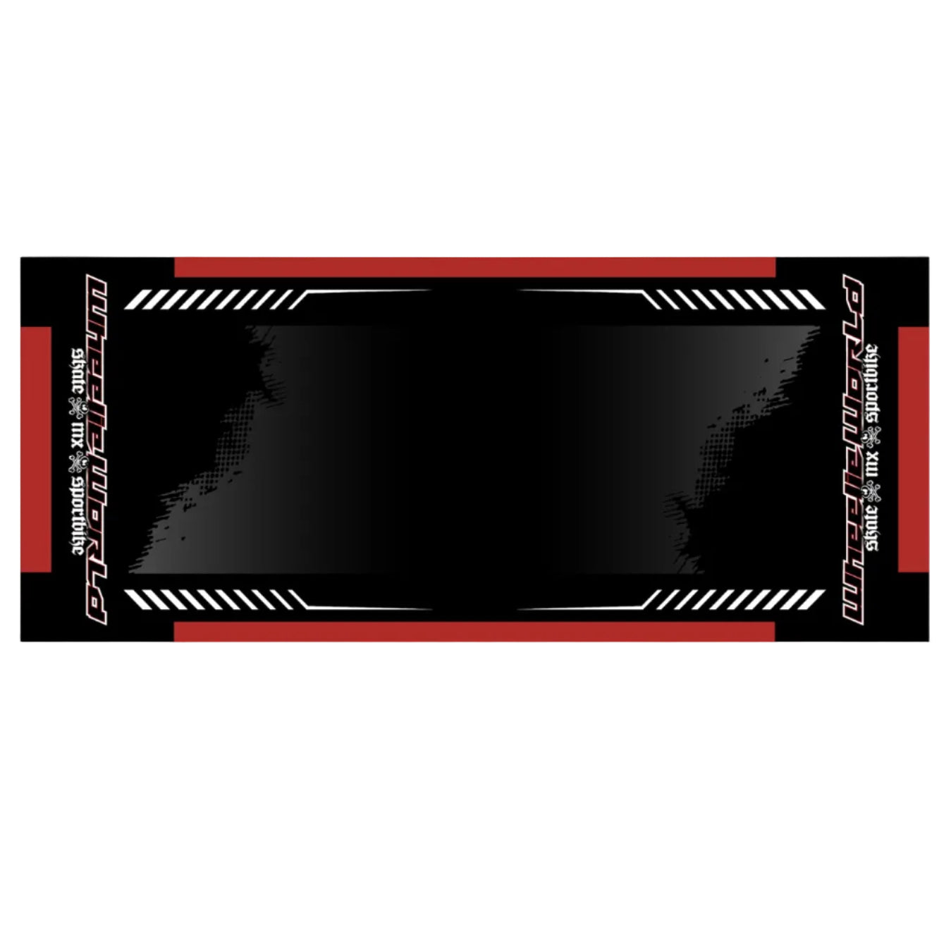 Tapis de course Wheelie World Environmental Moto Mat Racing Line 95x220cm