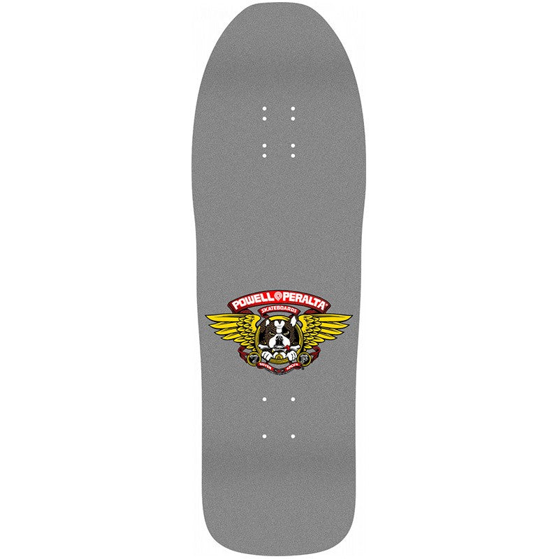Planche de skate Powell Peralta Frankie Hill Bulldog Reissue 10 pouces - Argent