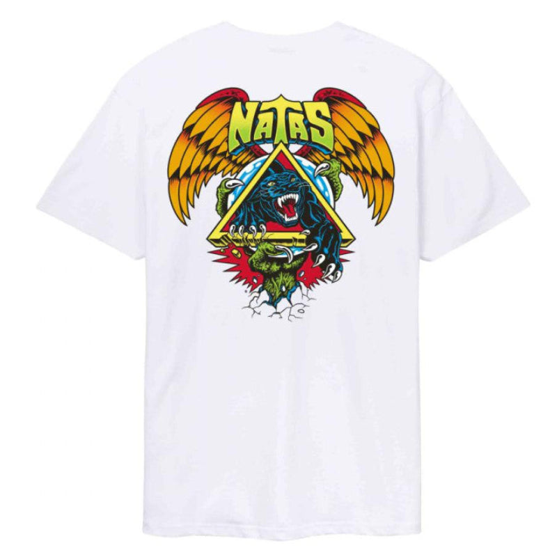 Santa Cruz Natas Panther T-Shirt - White