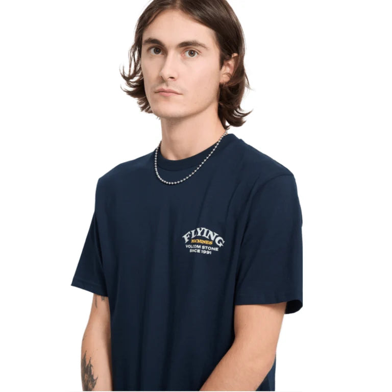 Volcom Flying Machine T-Shirt - Marine