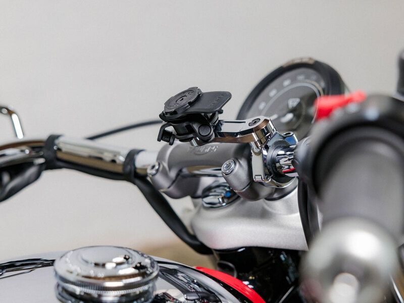 Support de guidon Pro - Chrome