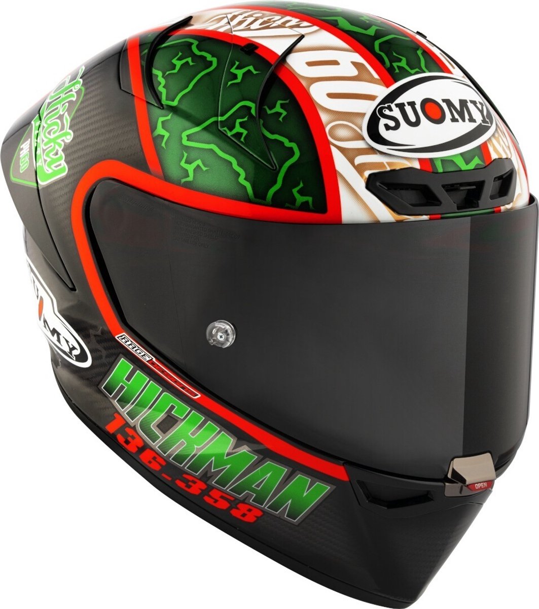 Suomy S1-XR GP Carbon Hickman Replica 2024 FIM
