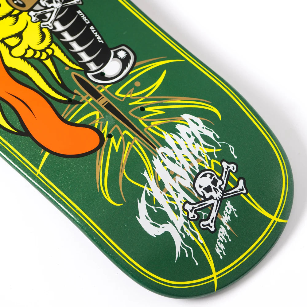 Planche de skate Santa Cruz Keith Meek Slasher Pinstripe Reissue 9,32 po x 31,67 po