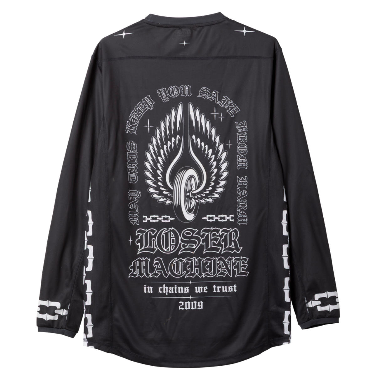 Loser Machine Chains Jersey - Black