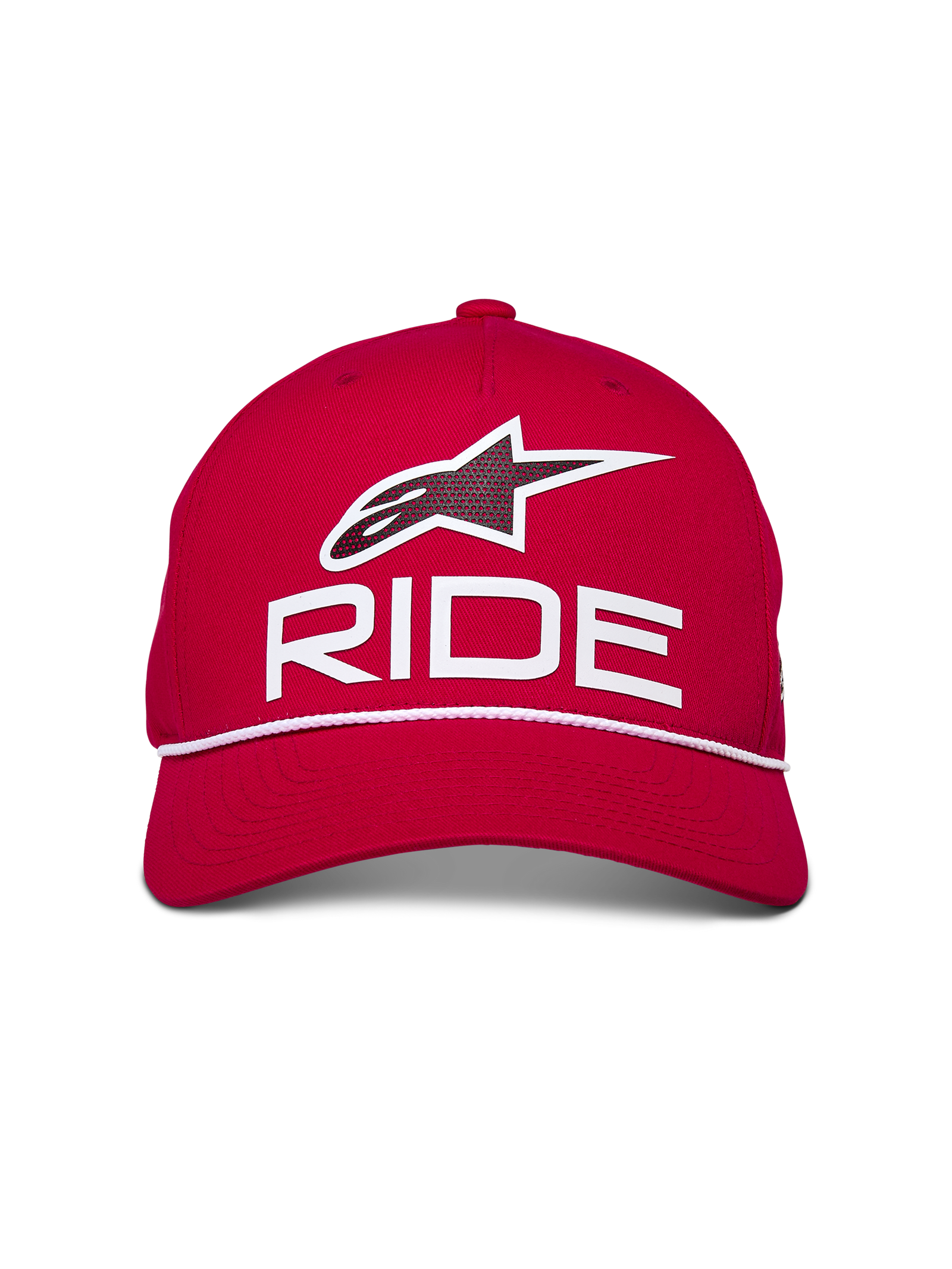 Ride Comp Snapback pet - Rood/Wit/Zwart