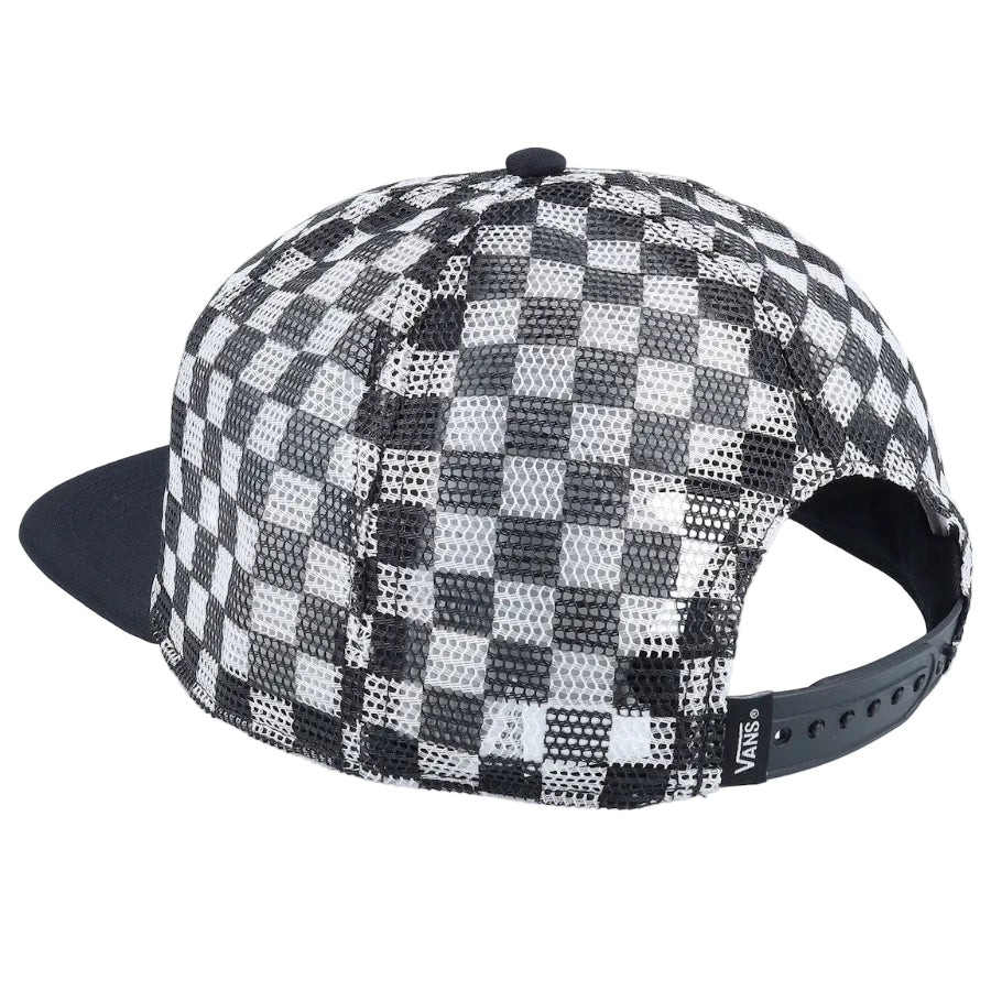 Full Patch Mesh Trucker Hat - Checkered