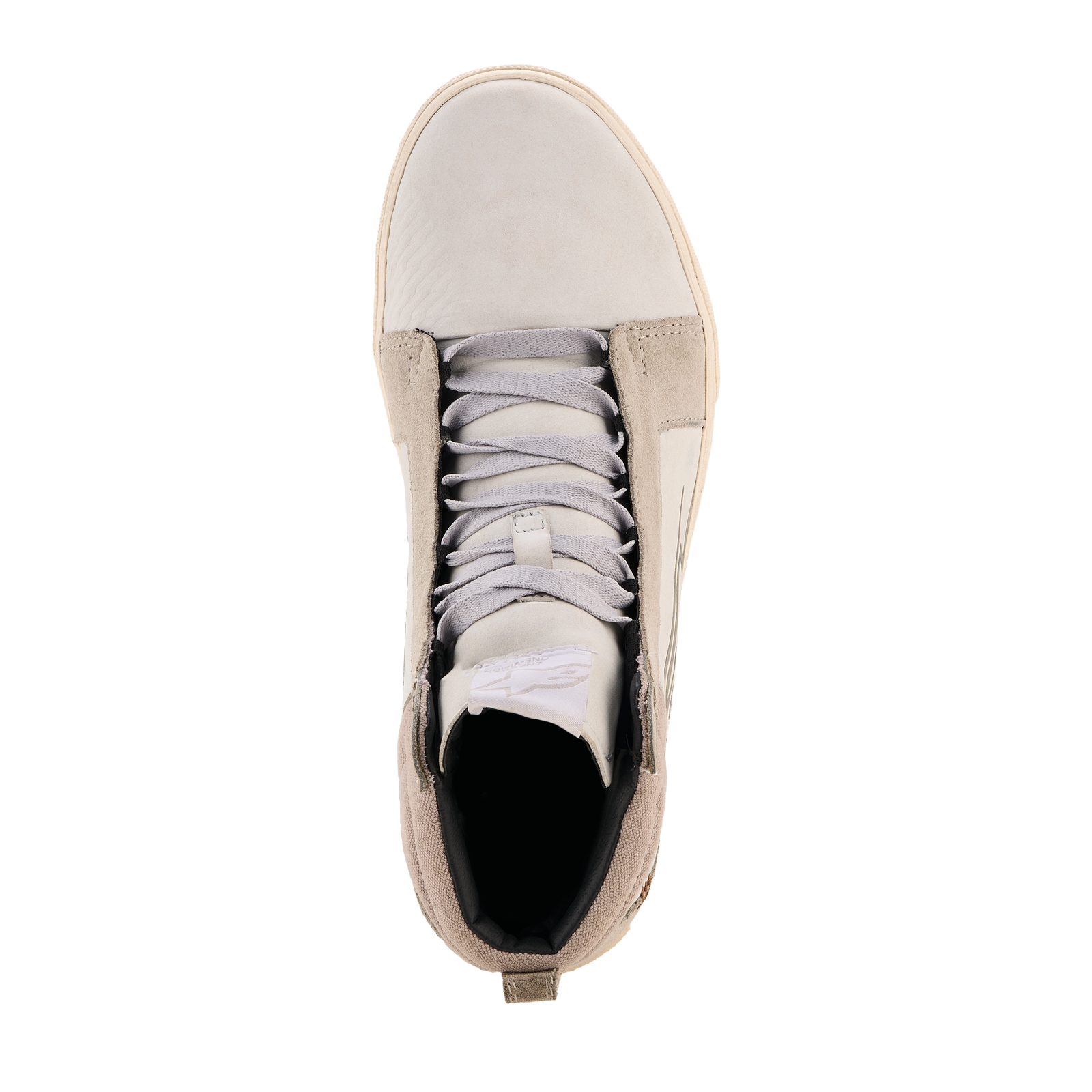 Alpinestars Ride-63 Leather Riding Shoes - Off White/Cool Gray/Gum