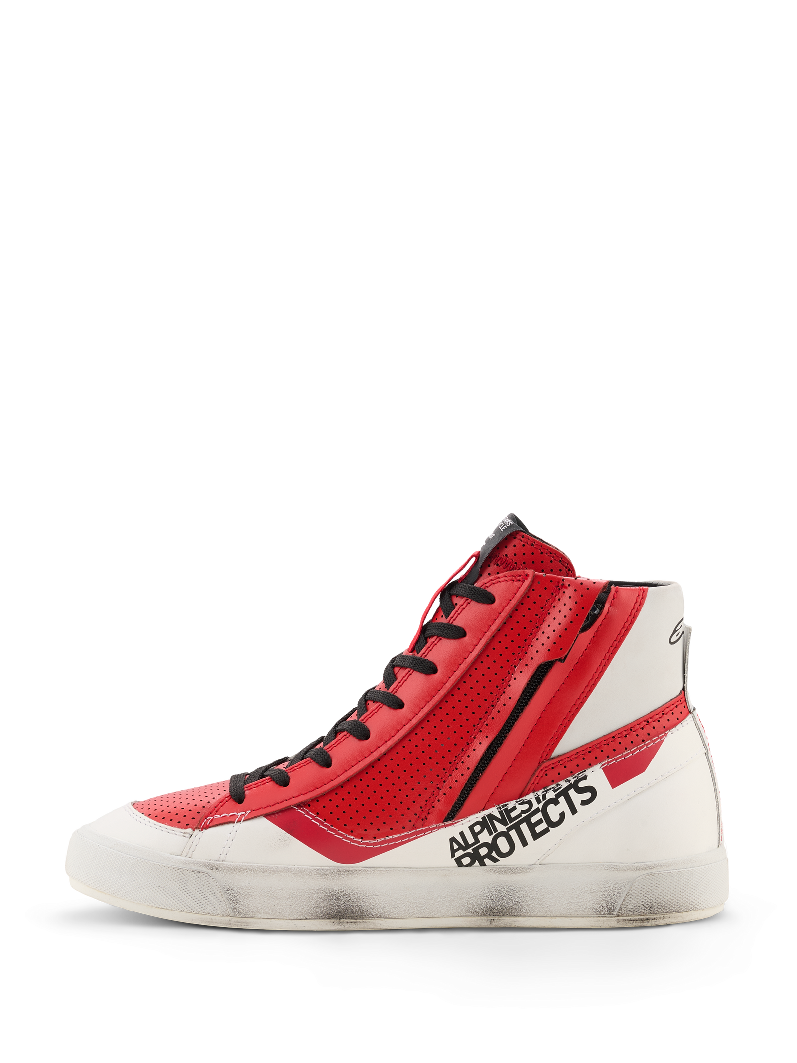 Alpinestars Stated Flair Shoes - White/Bright Red