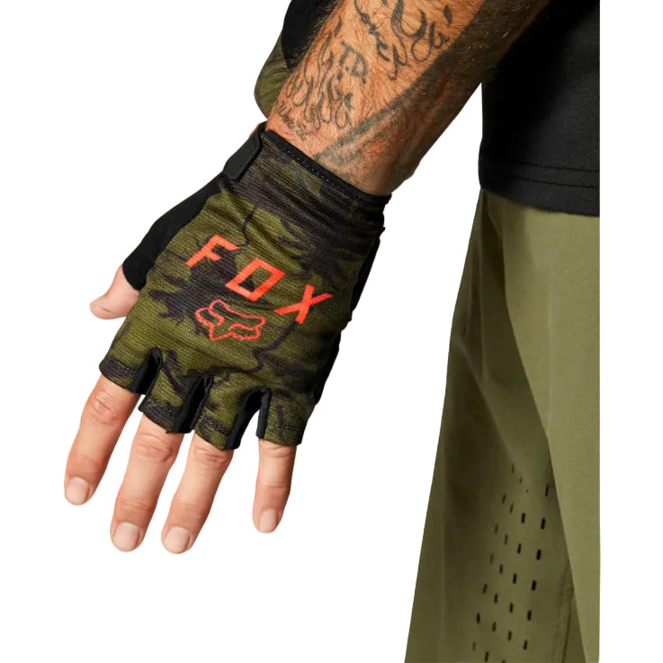 Fox Ranger Gel Gloves Short - Green Olive