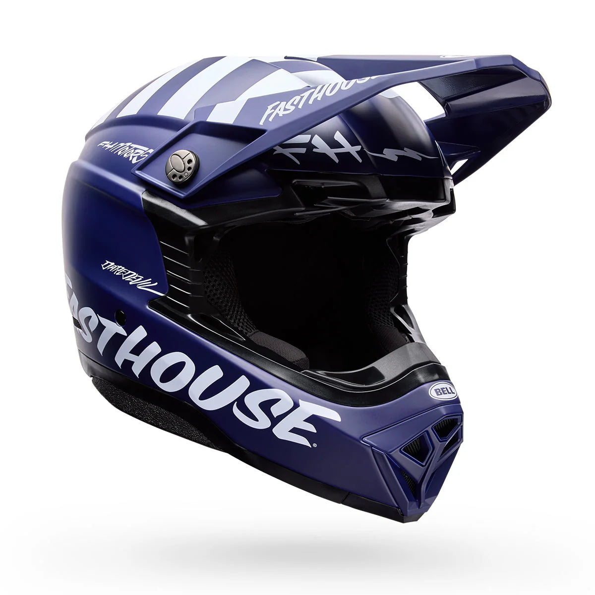 Bell X Fasthouse Moto-10 Mips Helmet - Navy