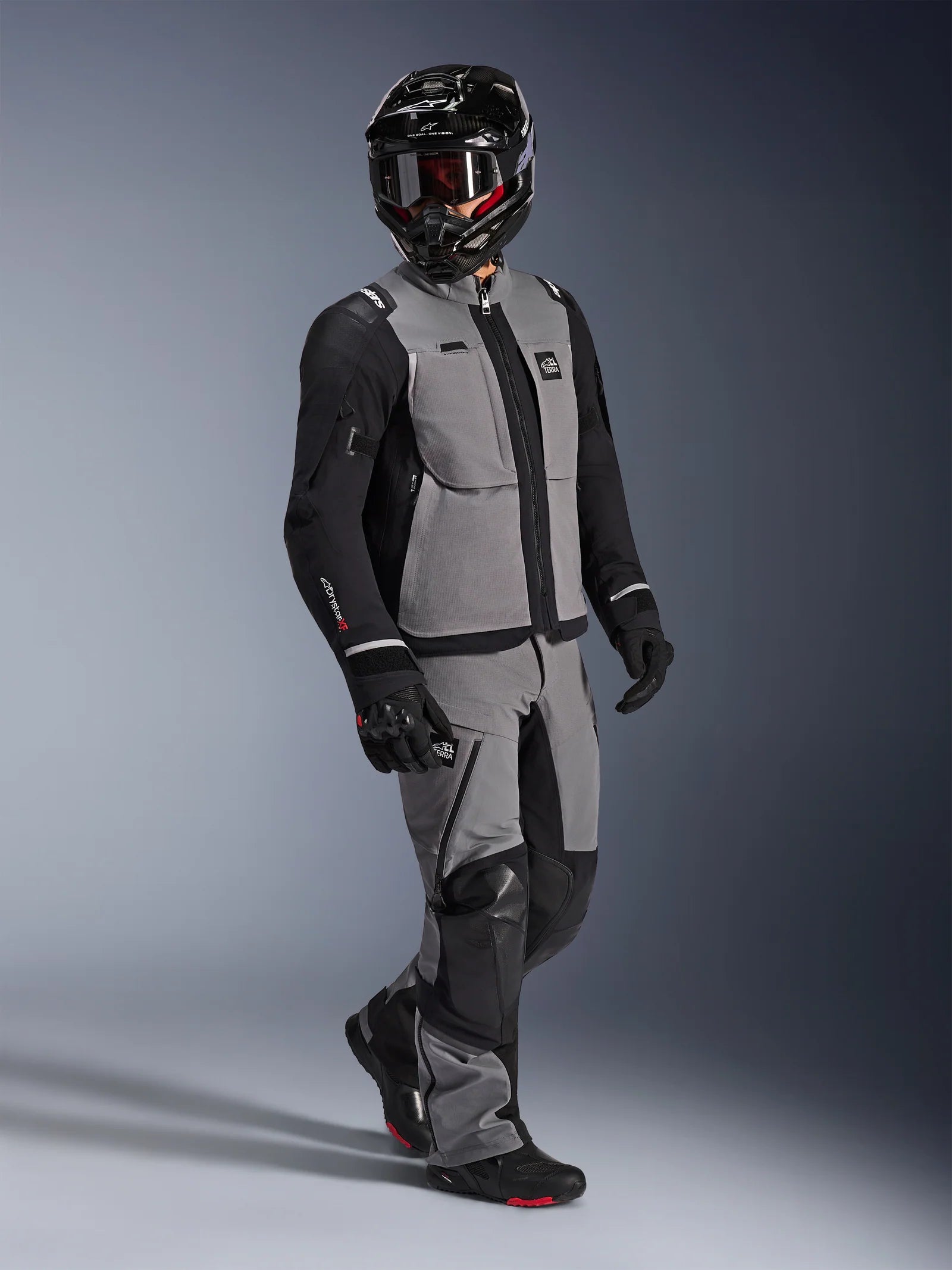 Alpinestars Andes Pro Drystar® XF Jacket - Dark Gray/Black