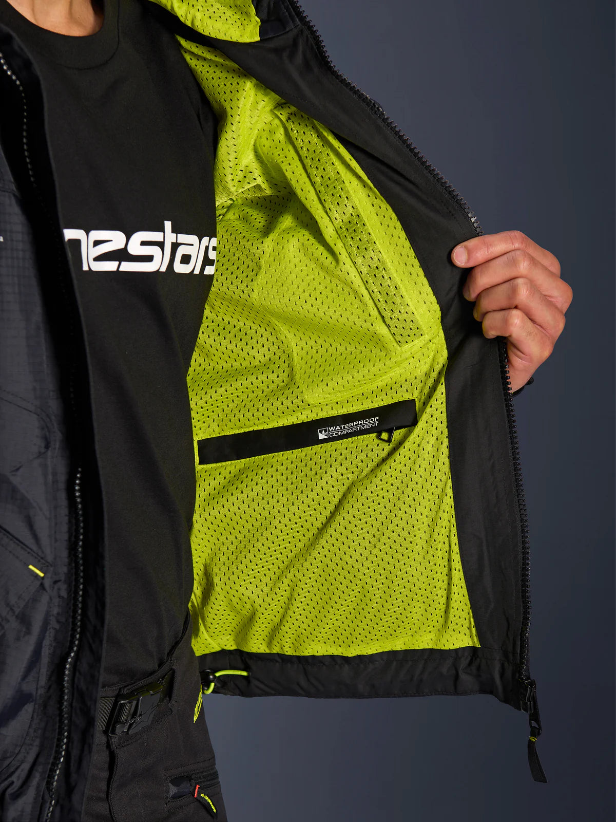 Alpinestars Morgens Air Jacket - Black/Lime