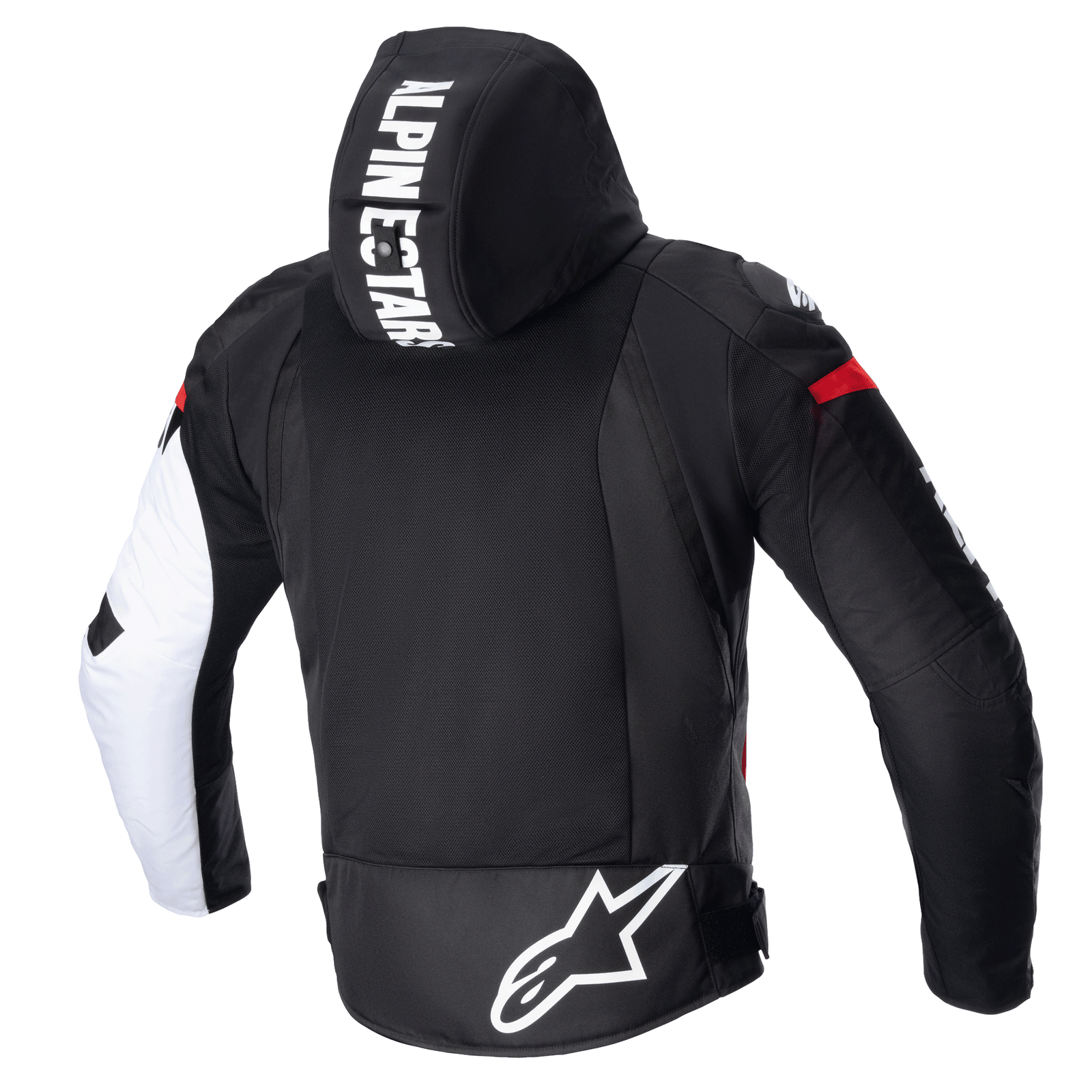 Alpinestars Zaca Air Jacket - Black/White/Red Fluo