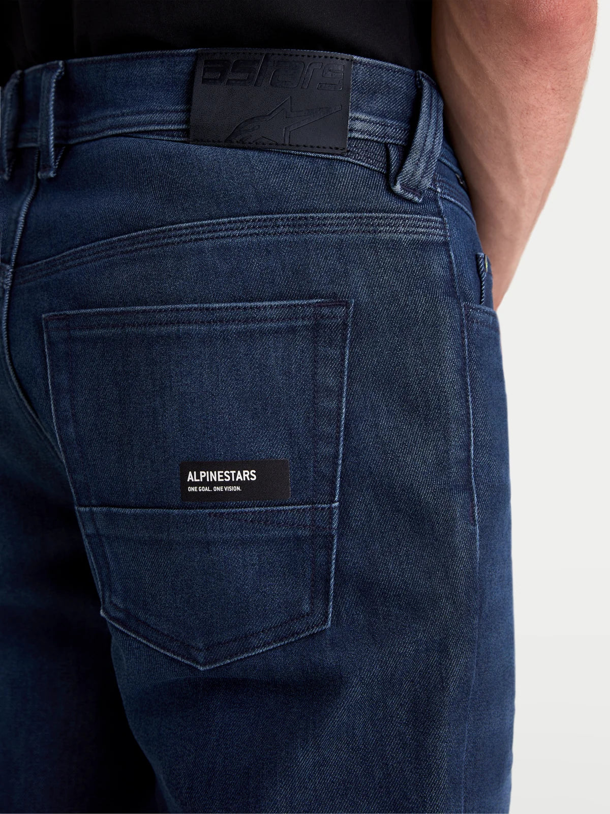 Alpinestars Flex-AST-10 Tough Max Jeans - Short (Dark Blue)