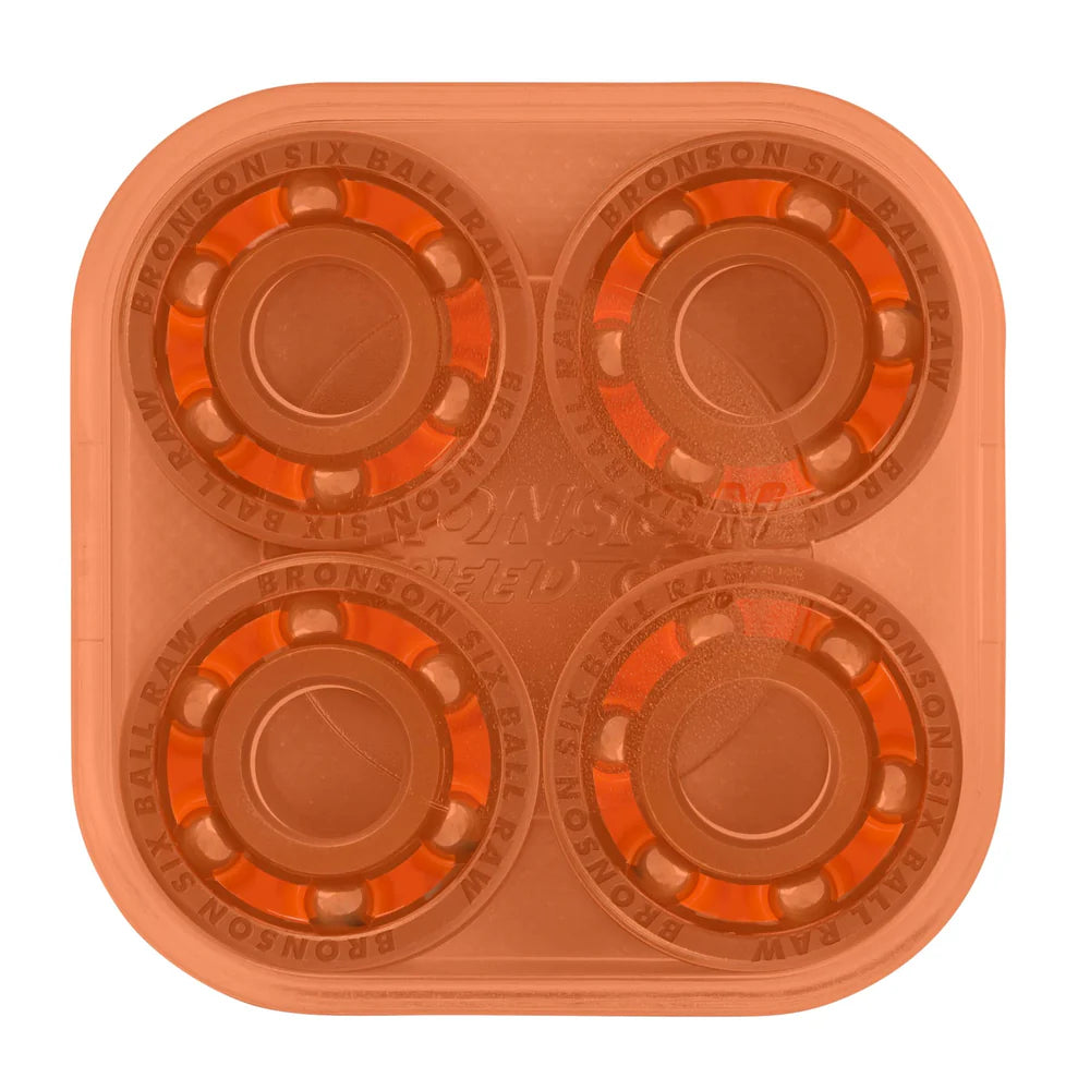 Roulements de skateboard 6-Ball Raw Bronson