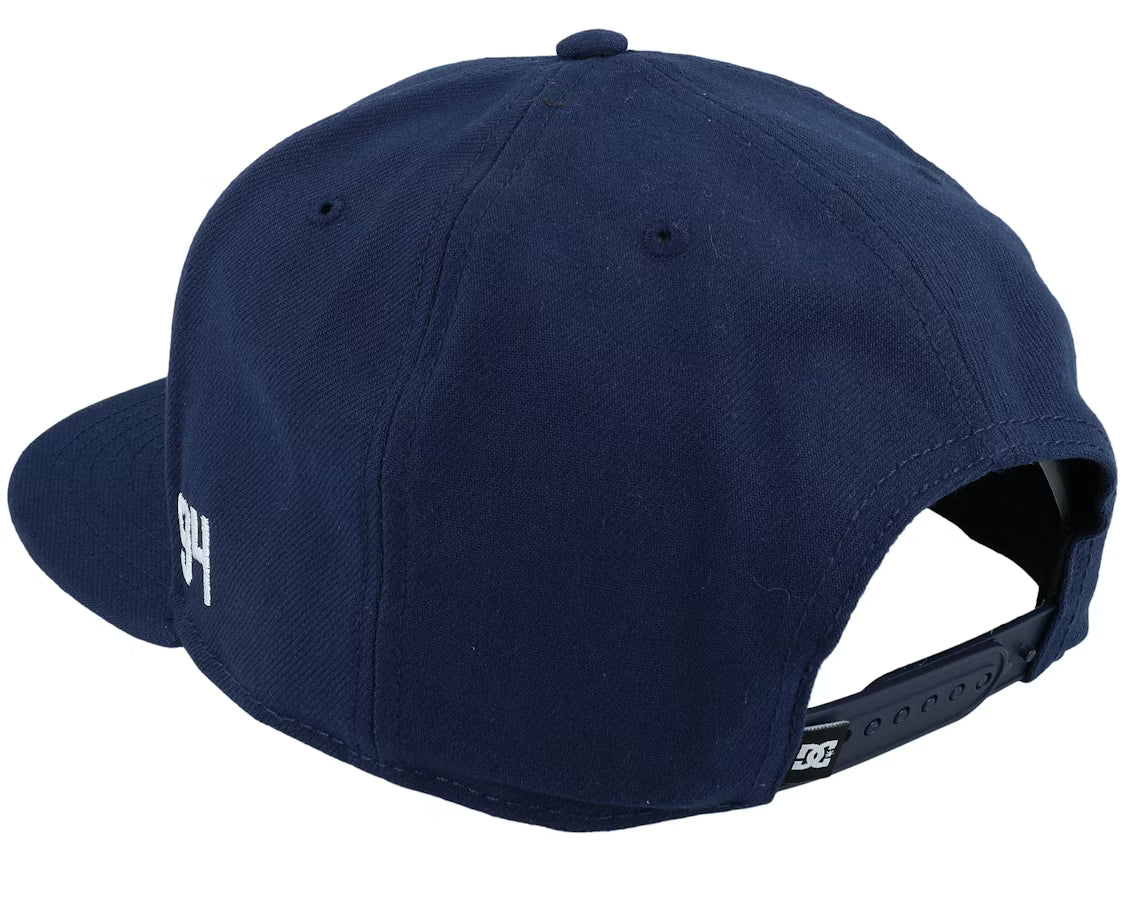 DC Semi-Pro Navy Snapback Hat - Navy Blazer