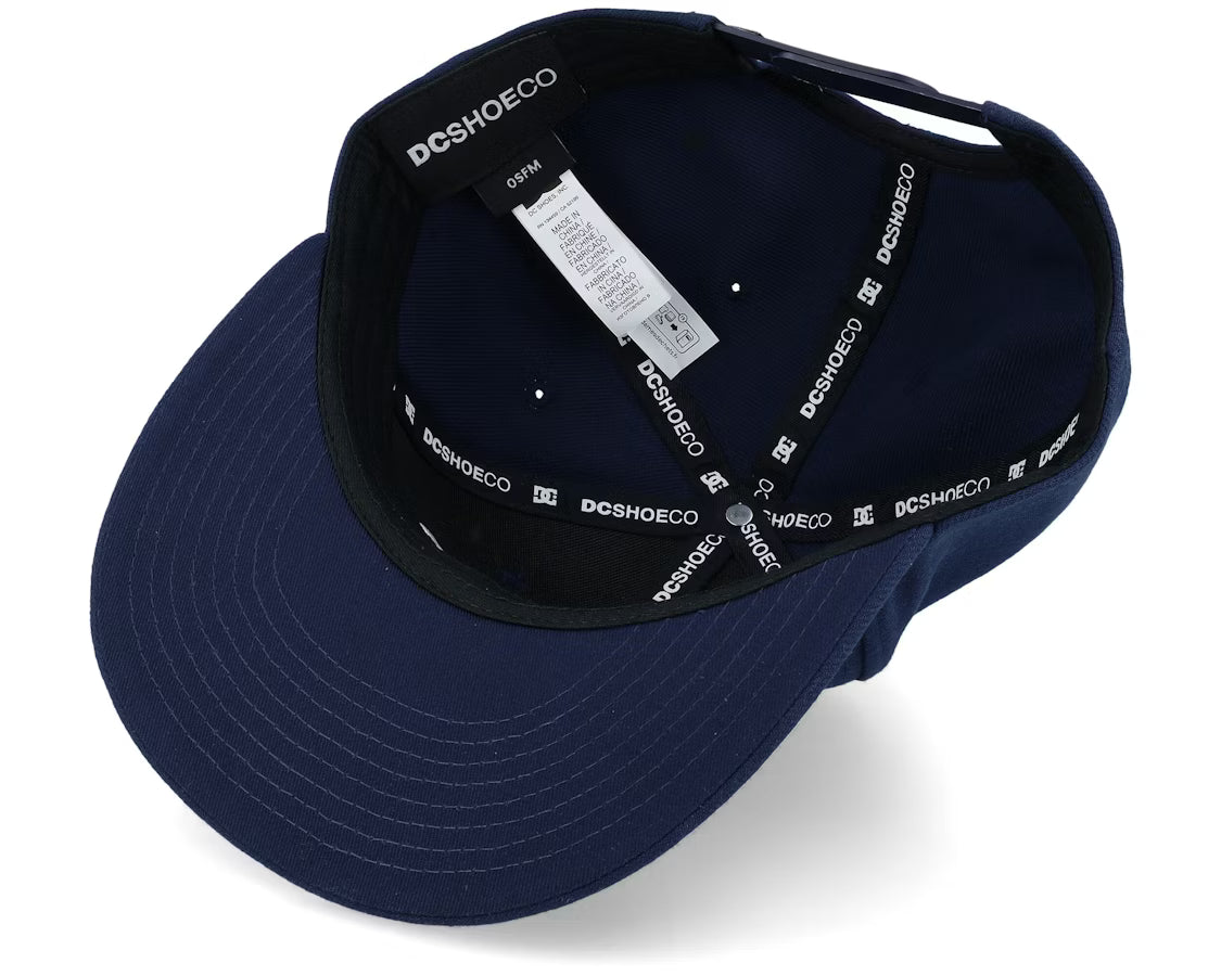 DC Semi-Pro Navy Snapback Hat - Navy Blazer