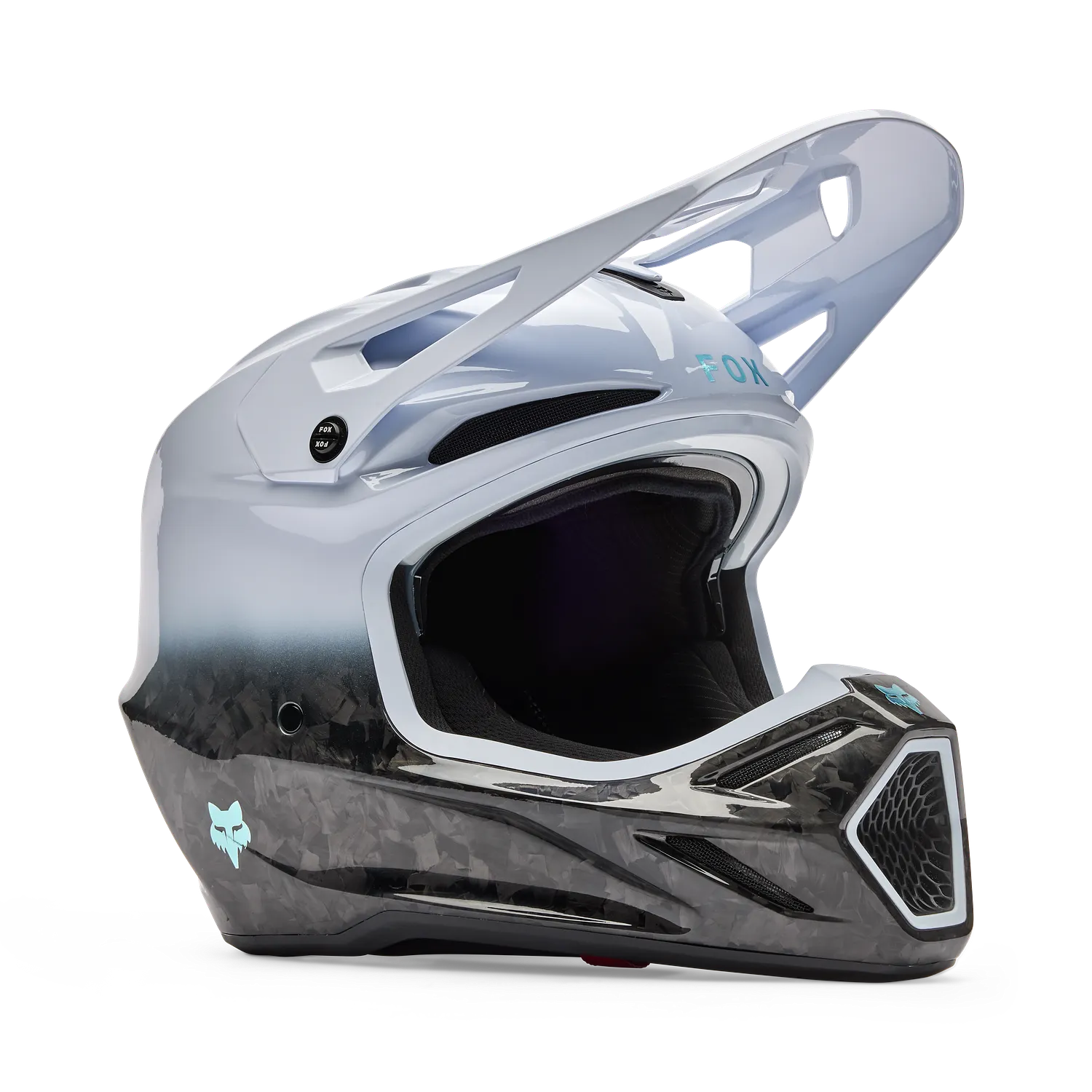 Fox V3 RS Ghost Helmet - White