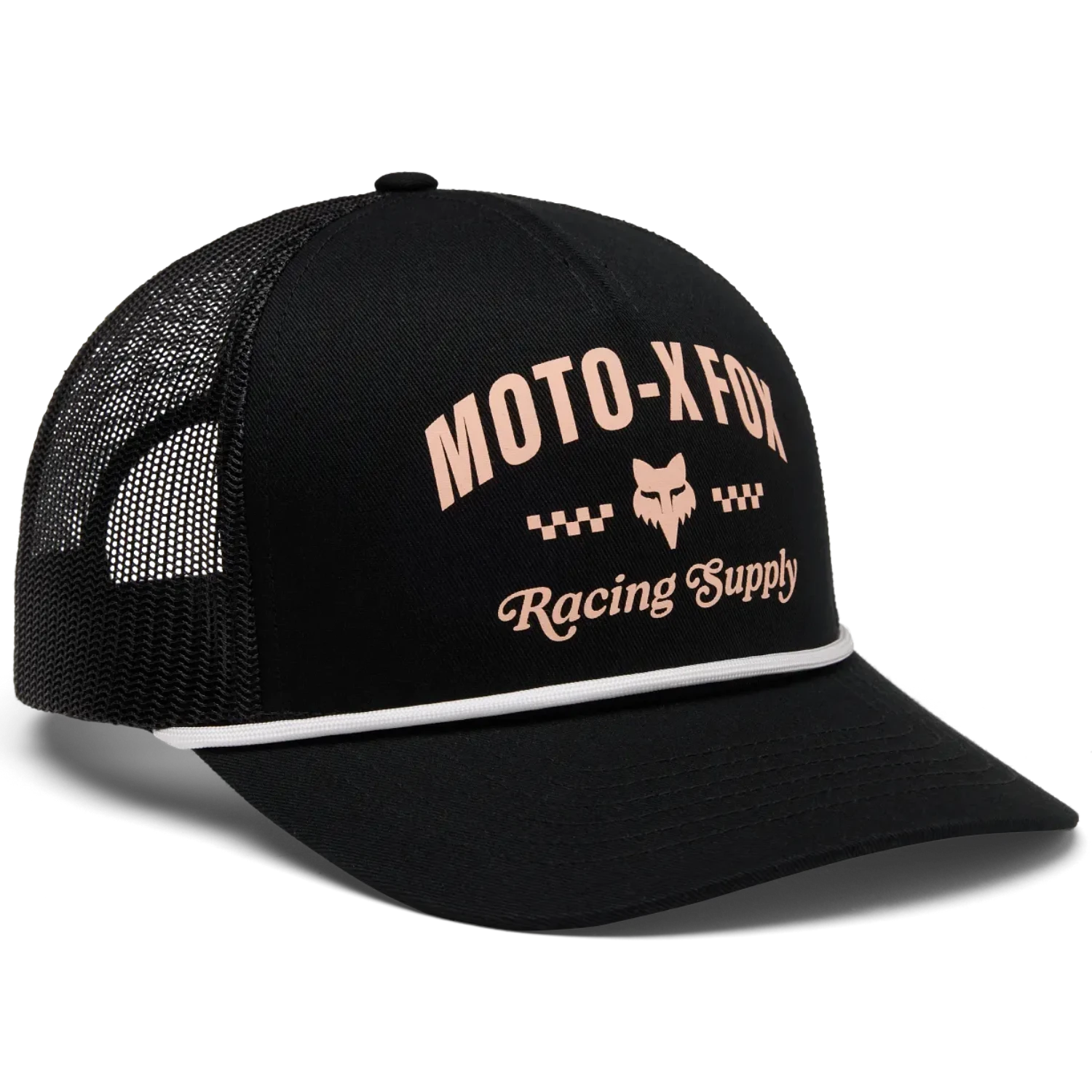 Fox Women's Supply Mesh Rope Trucker Hat - Black