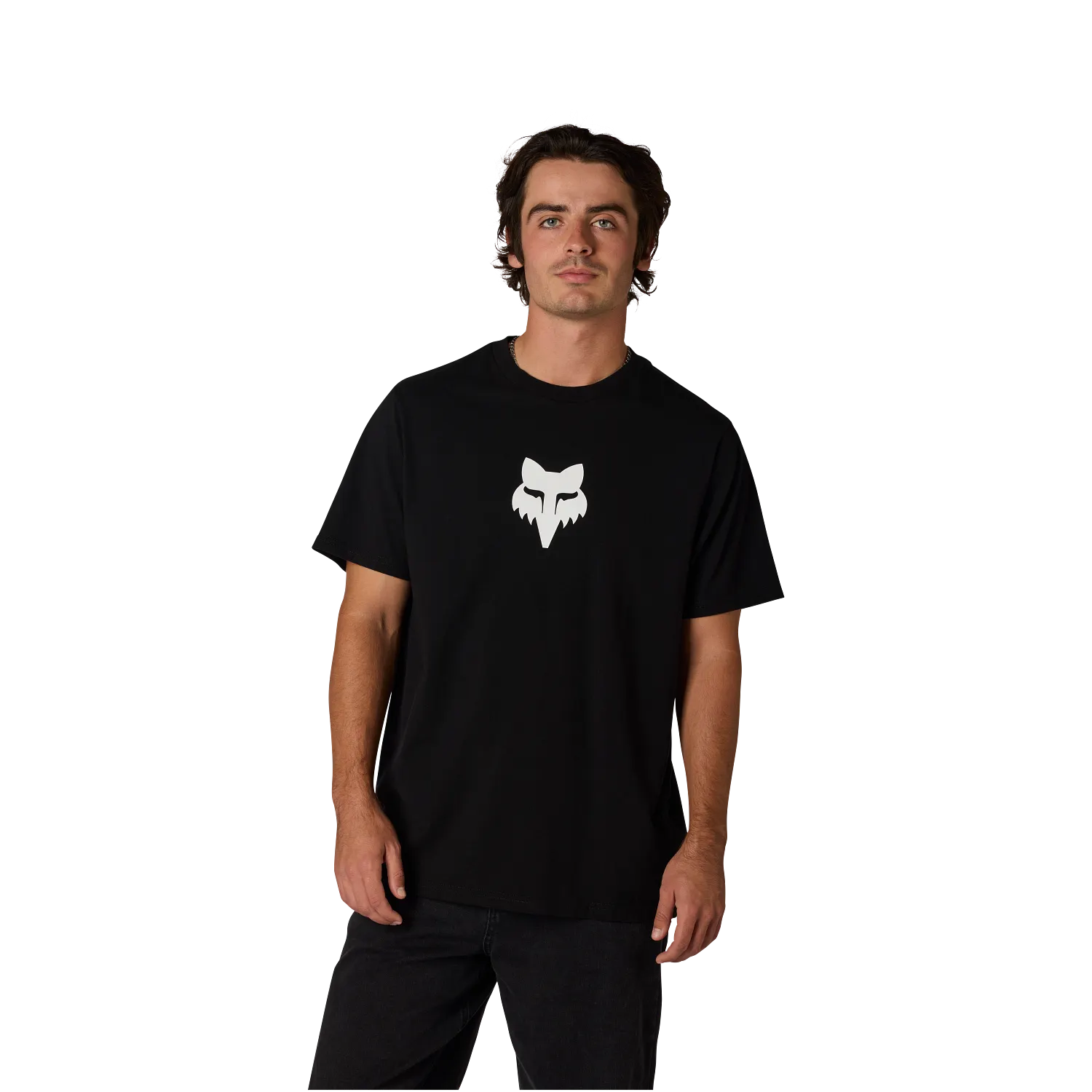 Fox Fox Head 195 Original T-shirt - Zwart