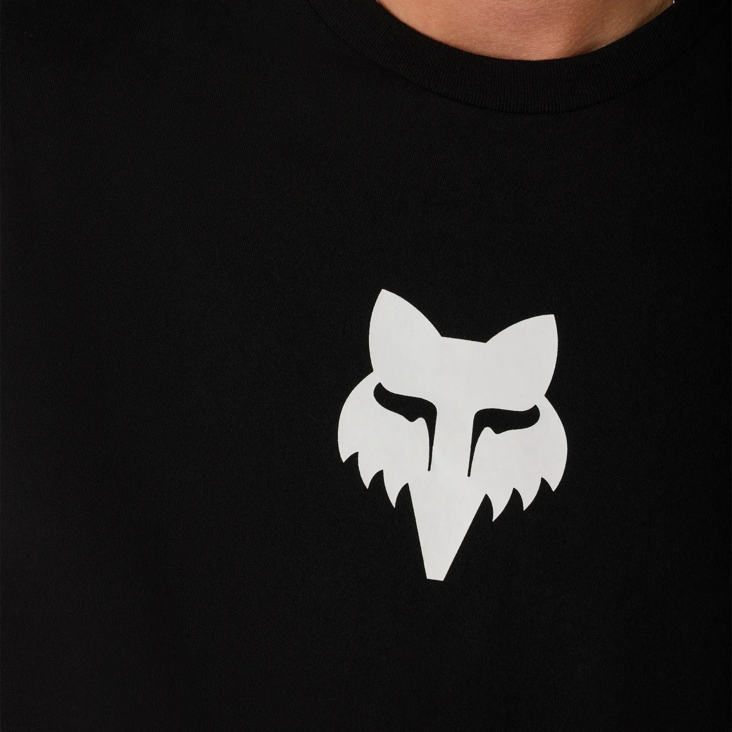 Fox Fox Head 195 Original T-shirt - Zwart