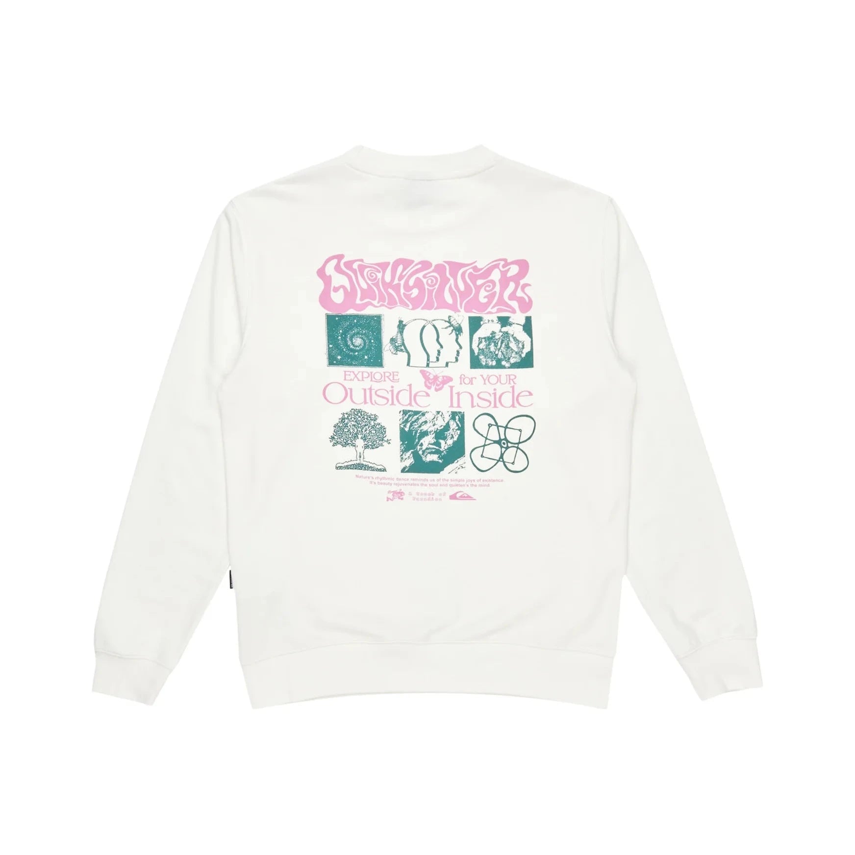 Quiksilver Graphix Mix Crew Sweater