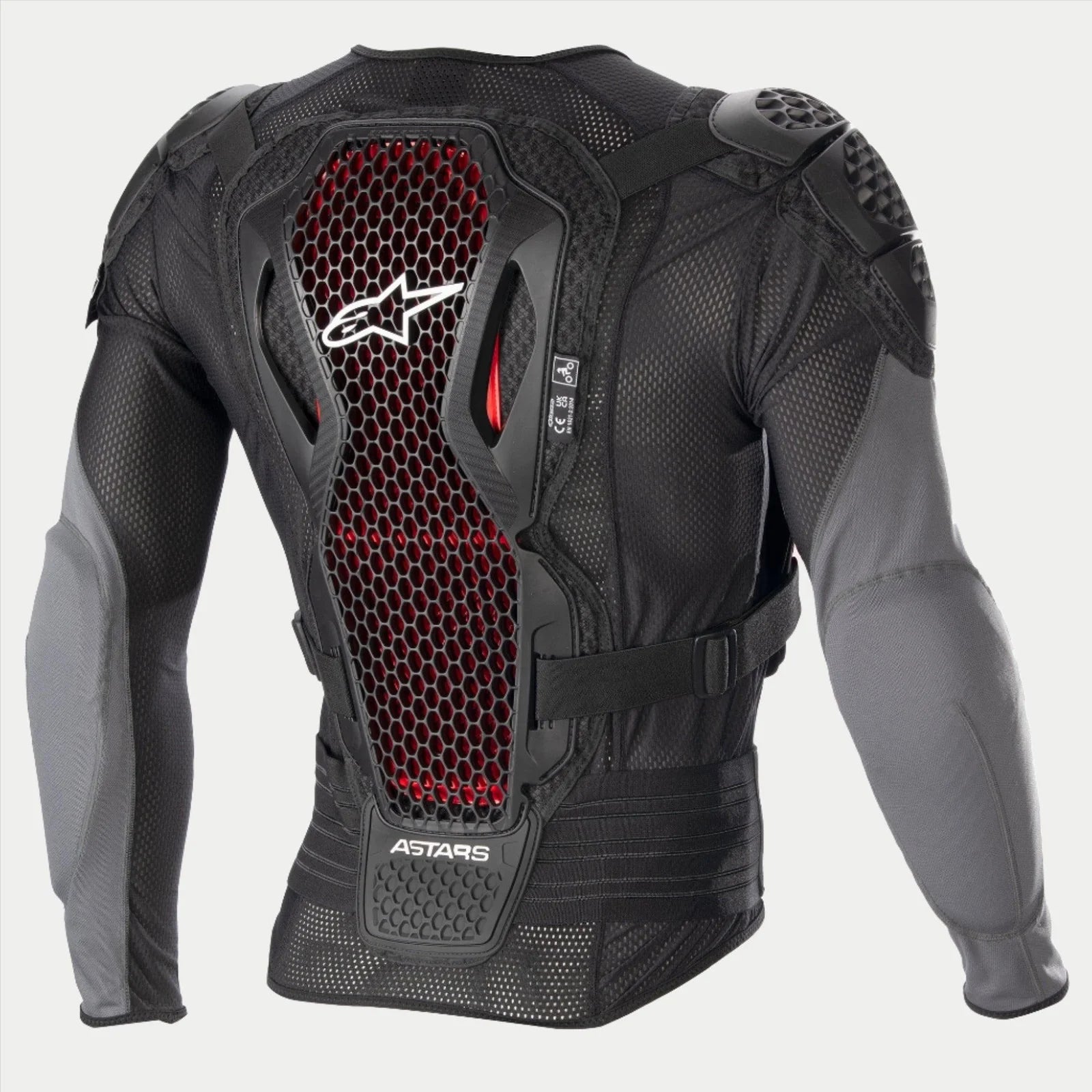 Alpinestars Bionic Plus V2 Protection Jacket - Black Anthracite Red
