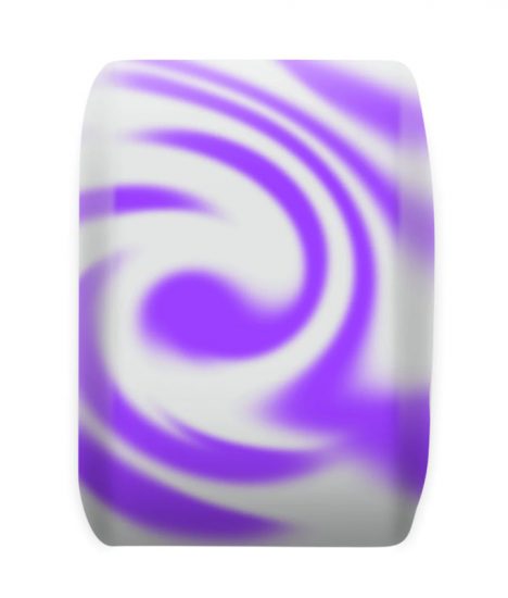 66mm OG Slime Purple White Swirl 78a Slime Balls Skateboard Wheels