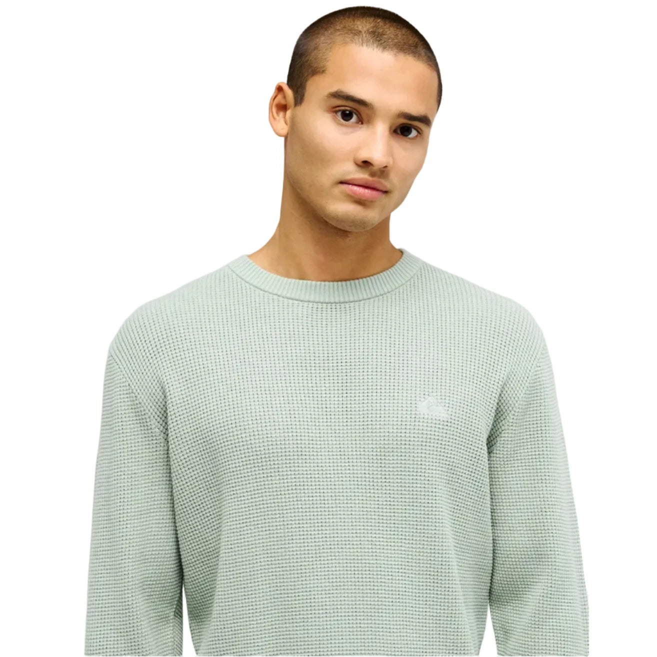 Quiksilver Waffle Sweater - Green Jumper