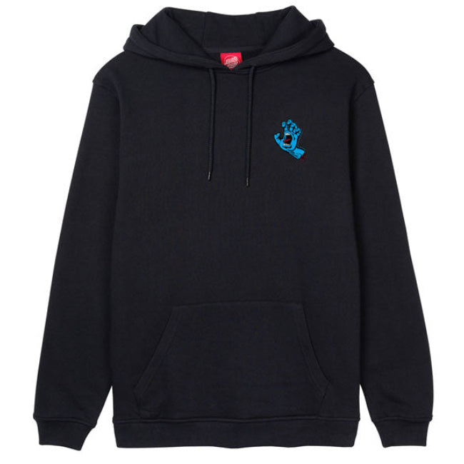 Santa Cruz Screaming Hand Hoodie - Black