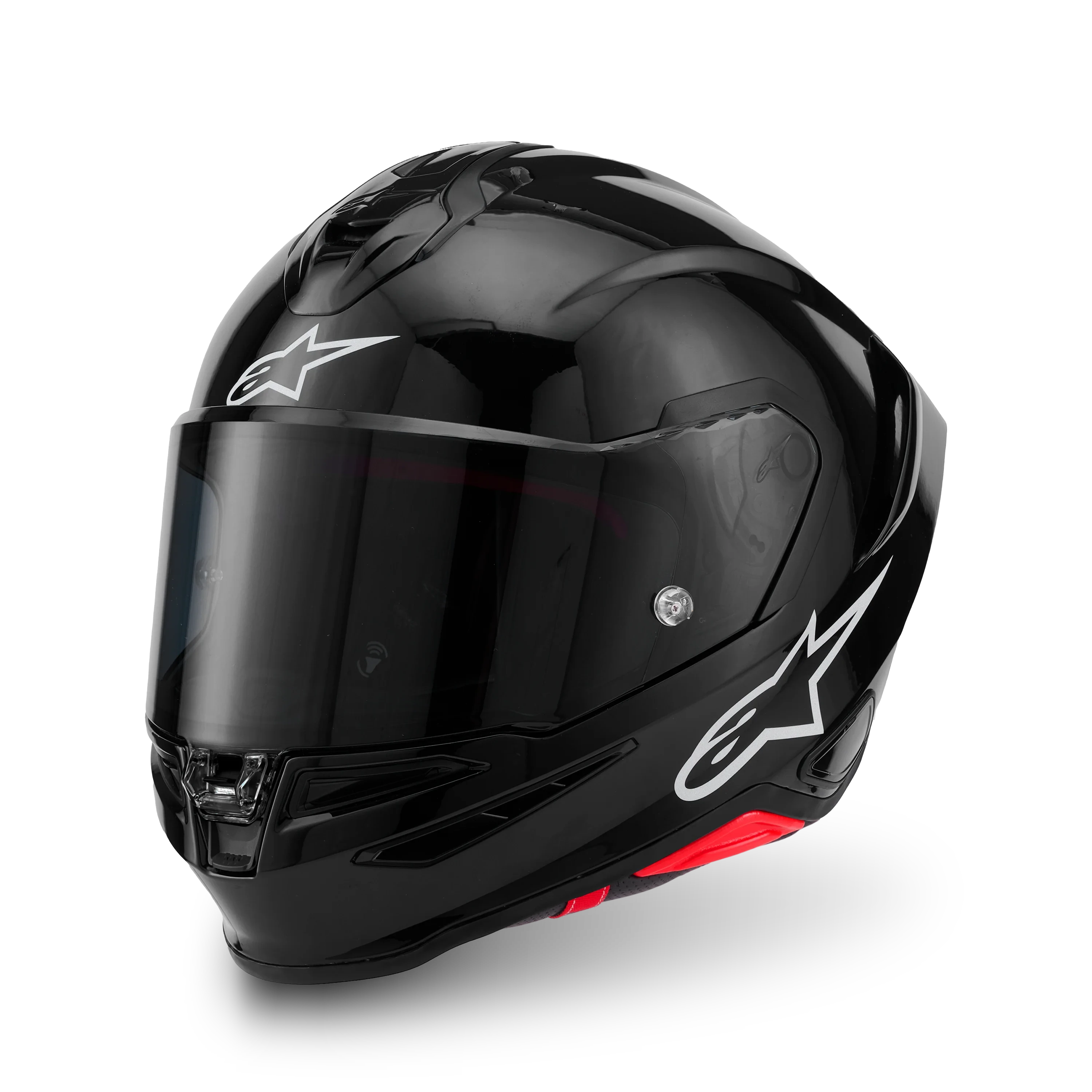 Alpinestars S-R7 Solid Helmet - Black Glossy