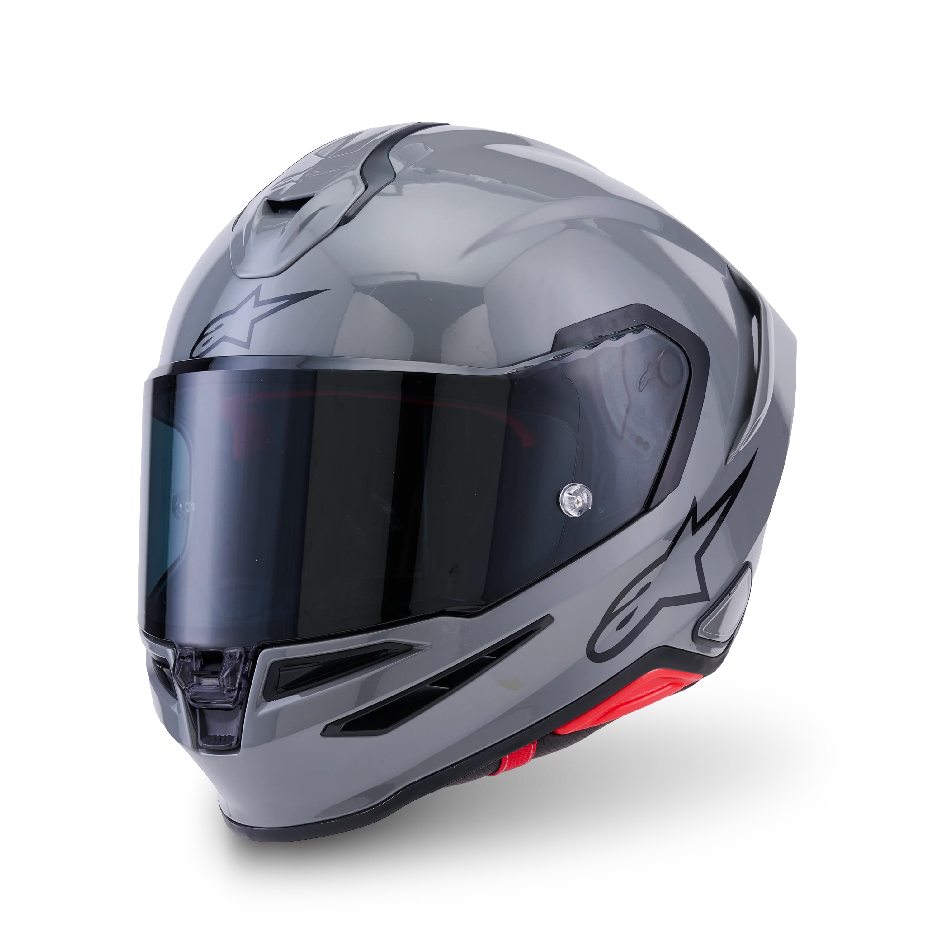 Alpinestars S-R7 Solid Helmet - Gray Glossy