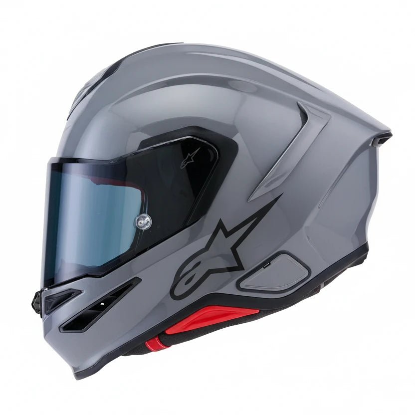 PRE ORDER!!! Alpinestars S-R7 Solid Helmet - Gray Glossy