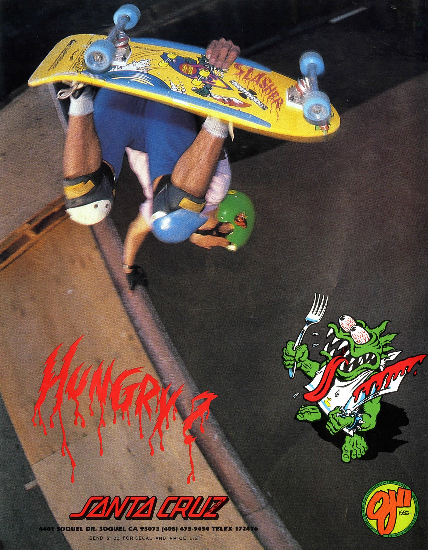 Meek OG Slasher 10,1 pouces x 31,1 pouces Reissue Cruiser Skateboard