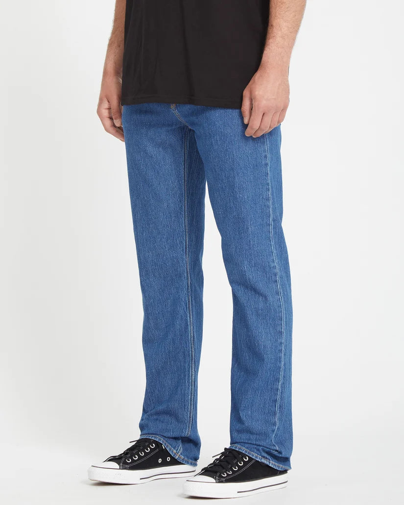 Volcom Solver Denim Pant - Bold Blue