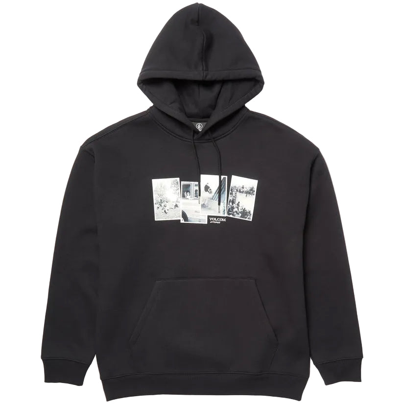 Sweat à capuche Volcom Pfanngles - Noir