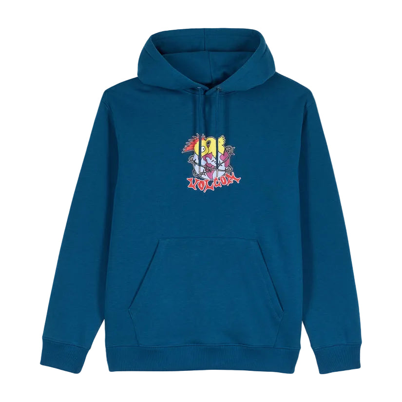 Sweat à capuche Volvom Noder - Bleu cosmique